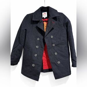 Appaman Kids Double-Breasted Navy Pea Coat